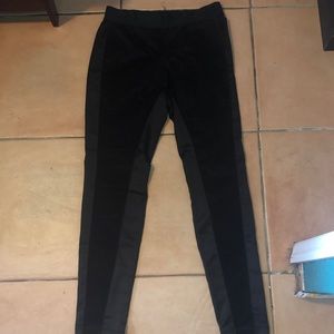 RACHEL Rachel Roy faux suede silk pants size 12